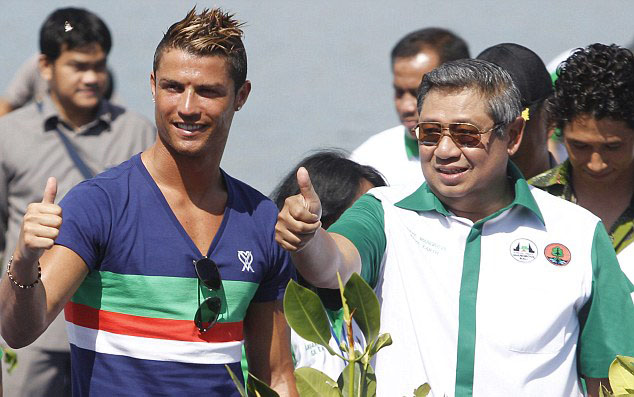 Ronaldo `Jatuh Cinta` pada Mangrove Indonesia